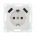 Розетка LK Studio с з/к + 2хUSB разъема, 2А (белый) LK60 868004-1