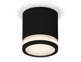 Комплект накладного светильника Ambrella light Techno Spot XS7402031 SBK/FR черный песок/белый матовый (C7402, N7121)