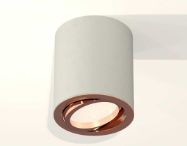 Комплект накладного светильника Ambrella light Techno Spot XS7423023 SGR/PPG серый песок/золото розовое полированное (C7423, N7005)