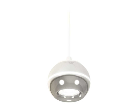 Комплект подвесного светильника Ambrella light Techno Spot XP1104001 PSL/SWH серебро полированное/белый песок (A2301, C1104, N7012)