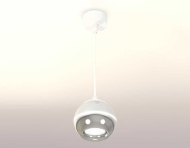 Комплект подвесного светильника Ambrella light Techno Spot XP1104001 PSL/SWH серебро полированное/белый песок (A2301, C1104, N7012)