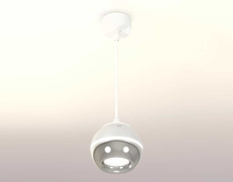 Комплект подвесного светильника Ambrella light Techno Spot XP1104001 PSL/SWH серебро полированное/белый песок (A2301, C1104, N7012)