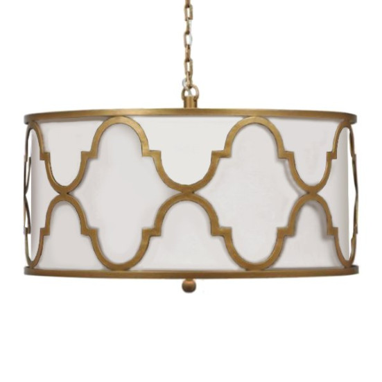 Подвесная люстра Loft-Concept Arabesque Quatrefoil Drum 40.1576-0 20174