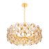 Подвесная люстра Crystal Lux Crystal SP12 Chrome SP12 Gold
