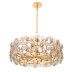 Подвесная люстра Crystal Lux Crystal SP12 Chrome SP12 Gold