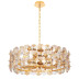Подвесная люстра Crystal Lux Crystal SP12 Chrome SP12 Gold