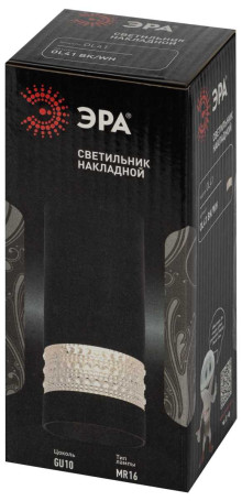 Накладной светильник ЭРА OL41 BK/WH Б0058485