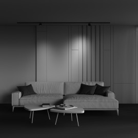 Трековый светильник Maytoni Technical UNITY Glare TR225-1-GX53-B