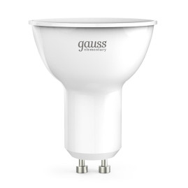 Лампа светодиодная Gauss GU10 11W 4100K матовая 13621