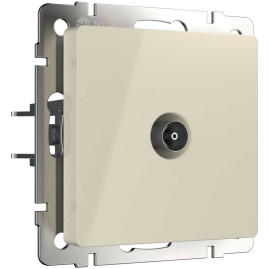 ТВ-розетка проходная Werkel (слоновая кость) W1184003 4690389155819