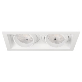 Светильник MS-VORTEX-BUILT-S250x140-2x30W Warm3000 (WH-WH, 50 deg, 230V) Arlight 042369