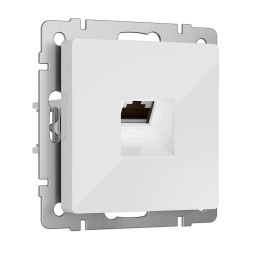 Розетка Ethernet RJ-45 cat. 6A экранированная (белый) W5120101/ a069683