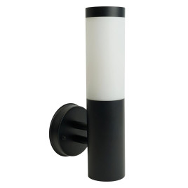 Светильник садово-парковый Feron DH041-B, Техно на стену вверх, 18W E27 230V, черный 51522