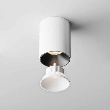 Декоративная рамка-отражатель Maytoni Technical Downlight Alfa LED Ring8-10W-RD-W