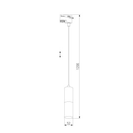 Трековый светильник TK Lighting 4402 Tracer White Silver