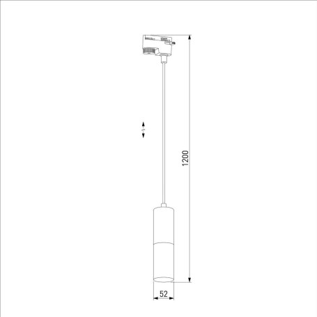Трековый светильник TK Lighting 4402 Tracer White Silver