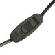 Сетевой шнур с выключателем, 230V 1,9м черный, KF-HK-1-2