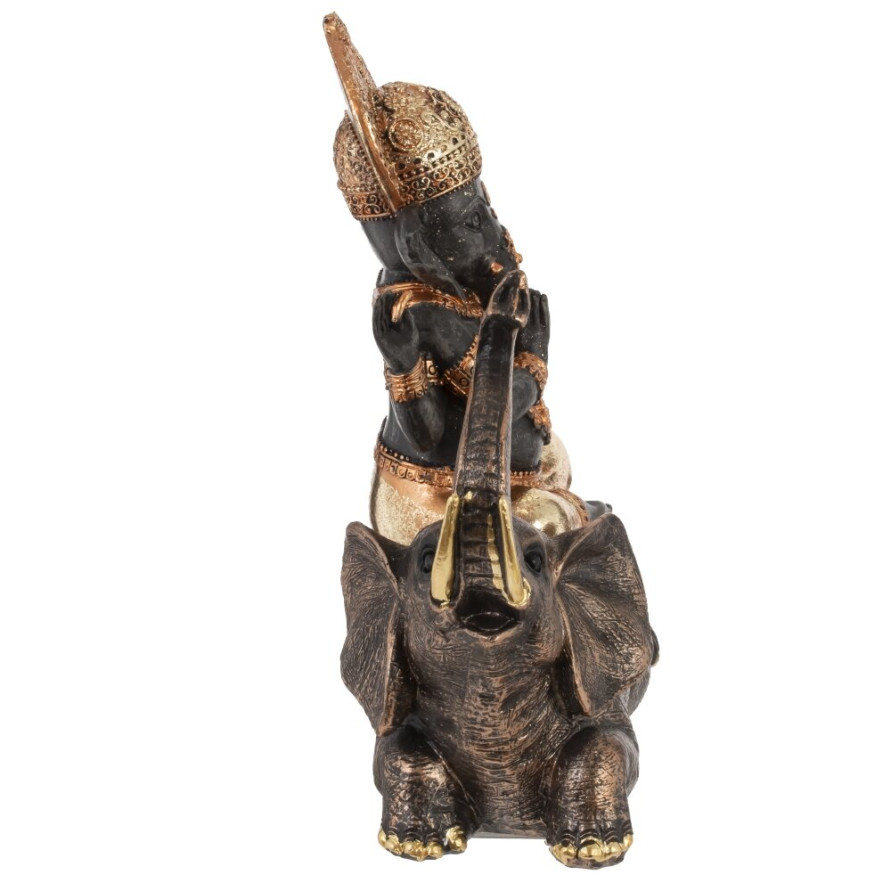 Фигурка декоративная &quot;Ганеша на слоне&quot;, L21 W10 H25 см