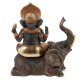 Фигурка декоративная &quot;Ганеша на слоне&quot;, L21 W10 H25 см