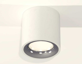 Комплект накладного светильника Ambrella light Techno Spot XS7531022 SWH/PSL белый песок/серебро полированное (C7531, N7012)