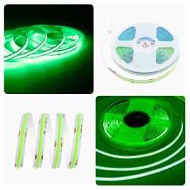 Светодиодная лента Apeyron 14W/m 512LED/m COB зеленый 5M 218ОО