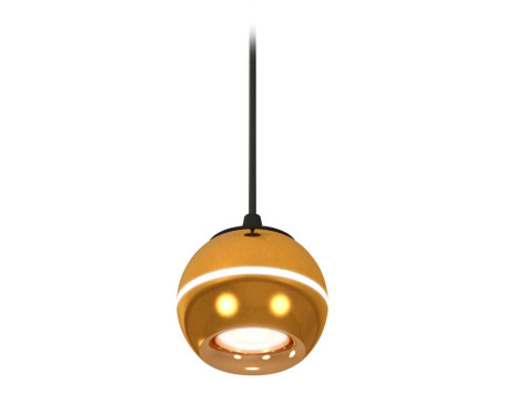 Комплект подвесного светильника Ambrella light Techno Spot XP1105001 PYG/SBK золото желтое полированное/черный песок (A2302,C1105,N7014)