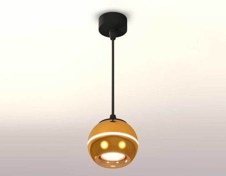 Комплект подвесного светильника Ambrella light Techno Spot XP1105001 PYG/SBK золото желтое полированное/черный песок (A2302,C1105,N7014)