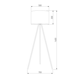 Торшер TK Lighting 6635 Umberto