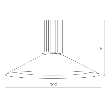 Трековый светодиодный светильник ST Luce Band ST454.446.12