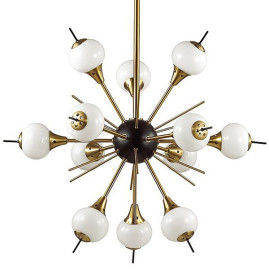 Подвесная люстра Loft-Concept White Glass Globes Sputnik 40.1918-0 18767