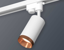 Комплект трекового светильника Ambrella light Track System XT6322065 SWH/PPG белый песок/золото розовое полированное (A2520, C6322, N6135)