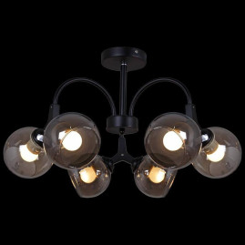 Потолочная люстра Reluce 01268-0.3-06 BK+CR