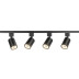 Комплект однофазной трековой системы ЭРА TR70-GU10-SET-4-1 BK Б0063956