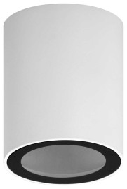 Накладной светильник ЭРА OL48 WH/BK MR16 GU10 IP44 черный белый Б0059799