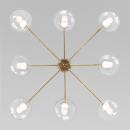 Потолочная люстра Eurosvet Magma 60175/8 латунь