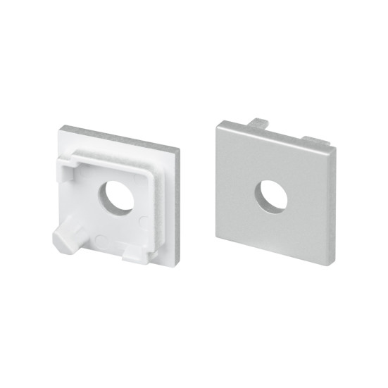 Заглушка SL-KANT-H16-S10 SQUARE с отверстием Arlight 053567