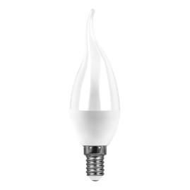 Лампа светодиодная Feron E14 7W 6400K матовая LB-97 38135