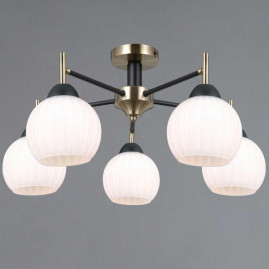Светильник потолочный Illumico IL0579-5CSQ-25 BK AB TRENTO