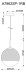 Подвесной светильник Arte Lamp Jupiter Copper A7962SP-1RB
