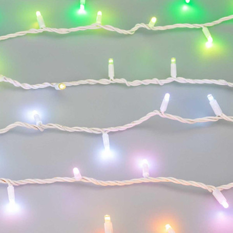 Уличная светодиодная гирлянда Ardecoled нить 24V разноцветная ARD-String-Pro-10000-White-100Led-Live RGB-DMX 031752