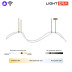 Подвесная люстра Lightera Nyasa LE117L-120GB WIFI