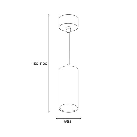 Точечный светильник Hesby Lighting Hesby Focus IP20, 35Вт, GU10, чёрный HSBL_0093