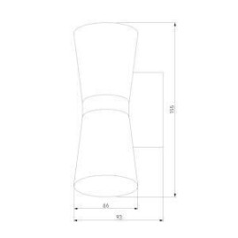 Настенный светильник Elektrostandard Viare MRL LED 1003 белый a043954
