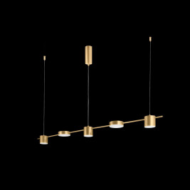 Подвесной светодиодный светильник Crystal Lux Tristan SP5 L1200 Gold