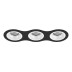 Комплект из светильников и рамки Lightstar Domino Round (214637+214606+214606+214606) D637060606