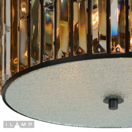 Подвесной светильник iLamp Royal 10390-5+5P BK
