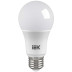 Лампа светодиодная IEK E27 9W 4000K матовая LLE-A60-9-230-40-E27