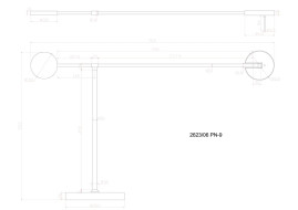 Торшер Divinare Malcone 2623/06 PN-9