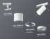 Комплект трекового светильника Ambrella light Track System XT (A2536, C7401, A2070, C7401, N7010) XT7401001