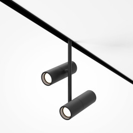 Трековый светодиодный светильник Maytoni Technical Magnetic Exility Elti Duo TR005-2-2X12W3K-B